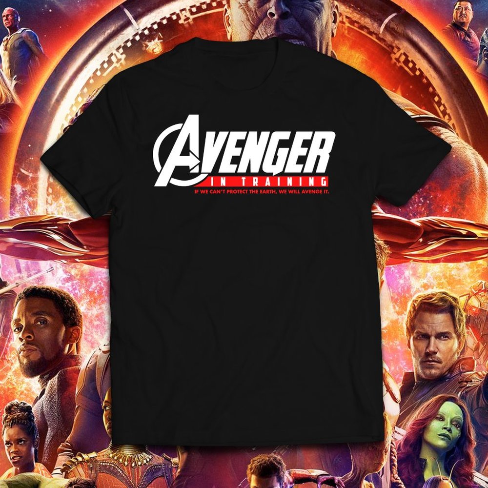 Black Avenger In Training Fanatic Tee